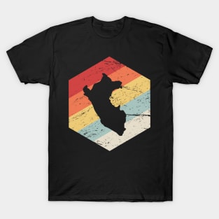 Retro Country Of Peru T-Shirt